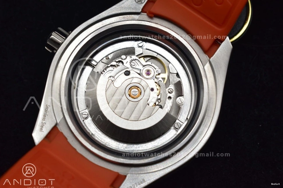 Edition on Ceramic Rubber A2824 Dial SS Gray 1:1 Black Orange 6000M Bezel Strap Deep Seamaster Ultra Best TF 1229